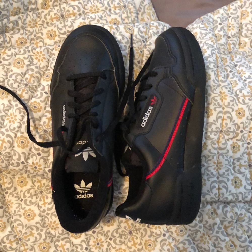 Black Continental 80 adidas shoes